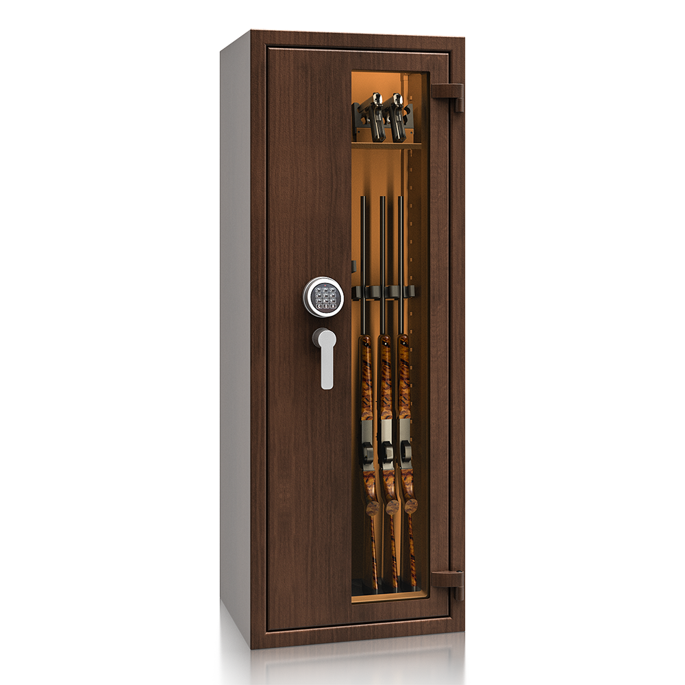 Prosklený trezor St. Gallen WF VITRINA 56410.02S EL, wood line