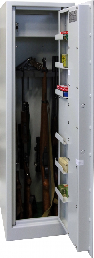 Skříň na pět zbraní V05, tmavě šedá