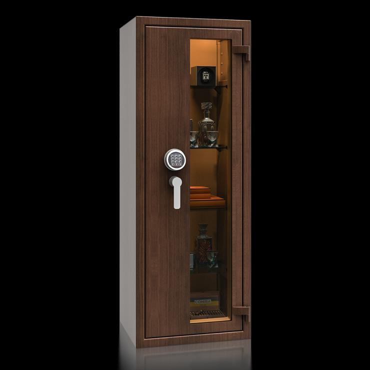 Prosklený trezor St. Gallen WF VITRINA KOMBI 56412.52S EL, wood line