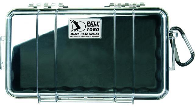 Peli Protector Case™ Micro case 1060 černý s průhledným víkem prázdný